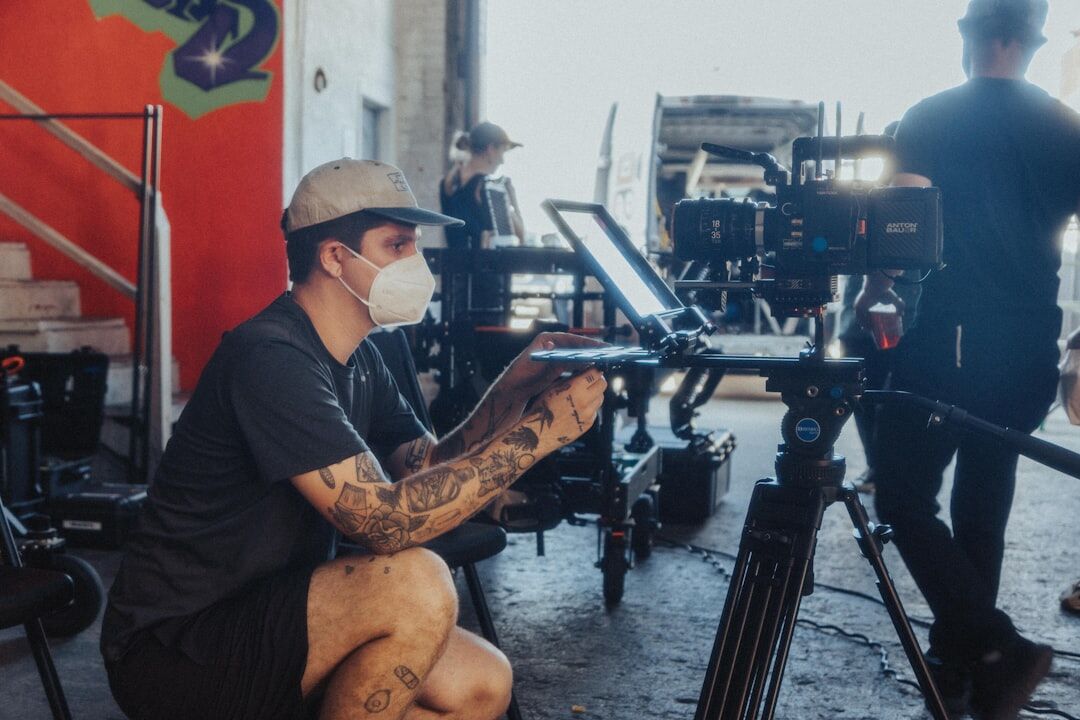 tv director on set
