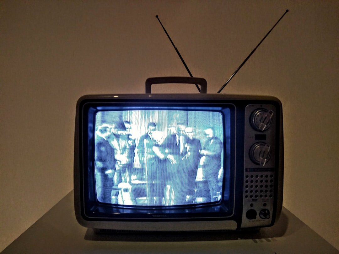 retro tv watching